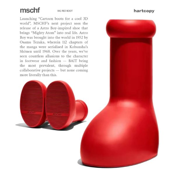 astro boy big red mschf men women boots thick bottom non-slip booties rubber platform bootie fashion designers astro boy size 31-46 gw4 aau, Black
astro boy big red mschf men women boots thick bottom non-slip booties rubber platform bootie fashion designers astro boy size 31-46 gw4 aau, Black
