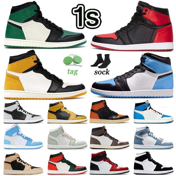 original basketball shoes 1s jumpman 1 men women sneakers high og bred patent high obsidian high pine green high yellow ochre satin bred out
original basketball shoes 1s jumpman 1 men women sneakers high og bred patent high obsidian high pine green high yellow ochre satin bred out