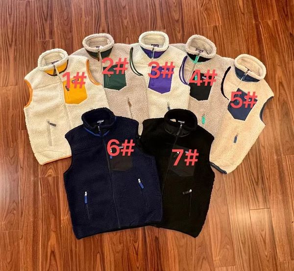 men s vests pata women retro x fleeck vest coat fashion classic pocket fleece jaket 7colors 230225, Black;white
men s vests pata women retro x fleeck vest coat fashion classic pocket fleece jaket 7colors 230225, Black;white