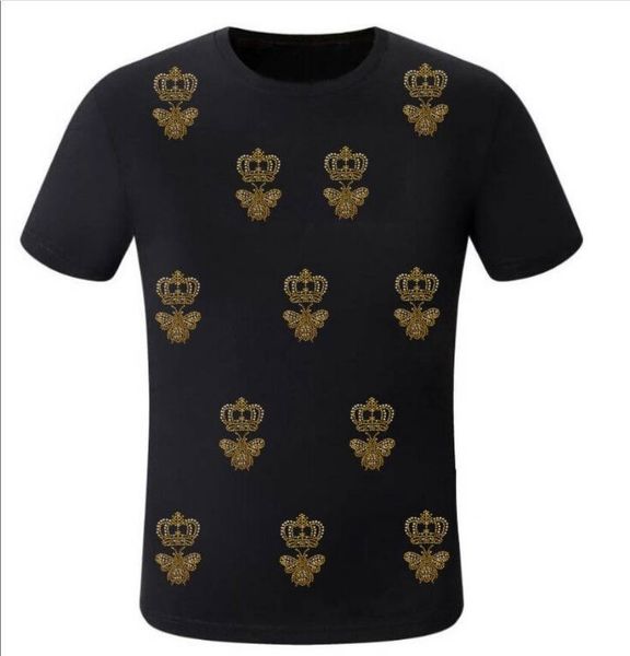 men clothes drop shipping designer rhinestone men's t-shirts fashion hip hop, White;black
men clothes drop shipping designer rhinestone men's t-shirts fashion hip hop, White;black