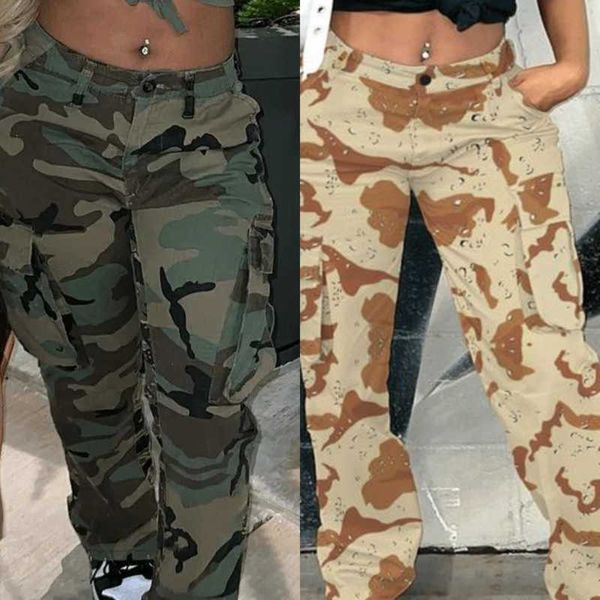 casual women clothing cargo pants print camouflage trousers baggy straight capris, Black;white
casual women clothing cargo pants print camouflage trousers baggy straight capris, Black;white