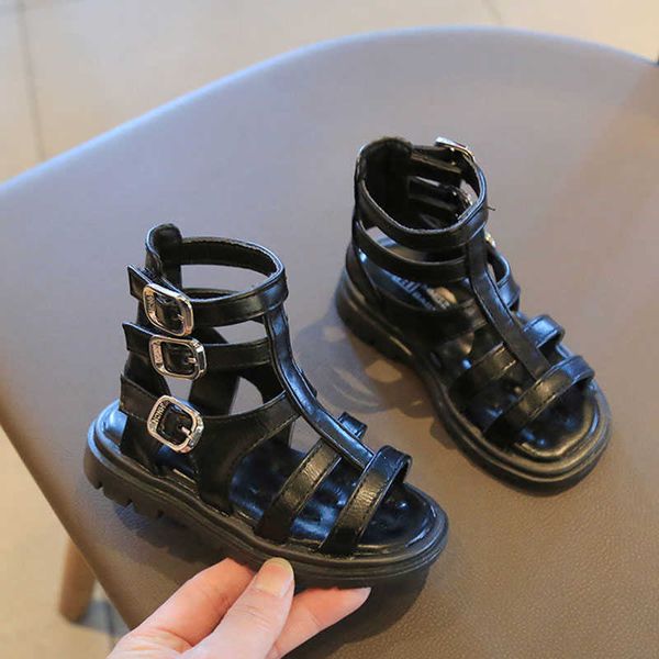 sandals girls gladiator sandals kids summer shoes narrow band sandal for children three buckle sandalias botas baby designer shoes 210r z022, Black;red
sandals girls gladiator sandals kids summer shoes narrow band sandal for children three buckle sandalias botas baby designer shoes 210r z022, Black;red