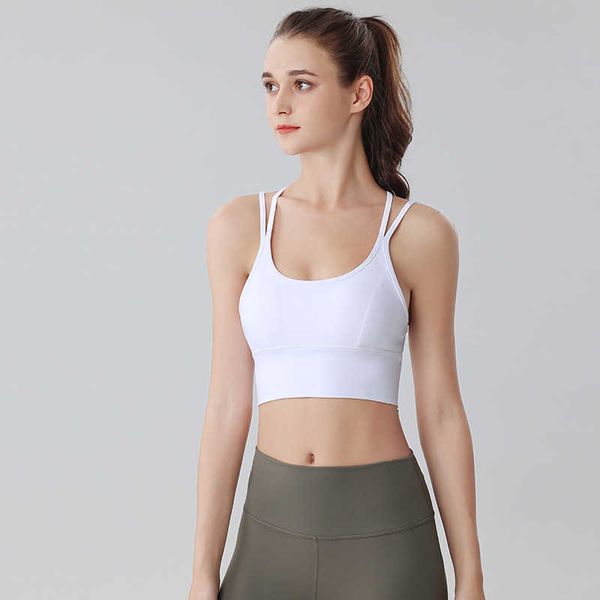 yoga tank lu-24 bra women padded sports bra shake proof running workout gym tank fitness shirt vest, White
yoga tank lu-24 bra women padded sports bra shake proof running workout gym tank fitness shirt vest, White