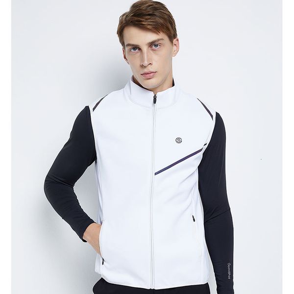 men s vests gs golf sports autumn winter men thermal slim collar jacket fashionable outdoor clothing 230225, Black;white
men s vests gs golf sports autumn winter men thermal slim collar jacket fashionable outdoor clothing 230225, Black;white