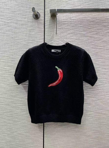 runway women's sweaters 2023 spring summer o neck short sleeve fashion print designer brand same style sweaters 0226-02, White;black
runway women's sweaters 2023 spring summer o neck short sleeve fashion print designer brand same style sweaters 0226-02, White;black