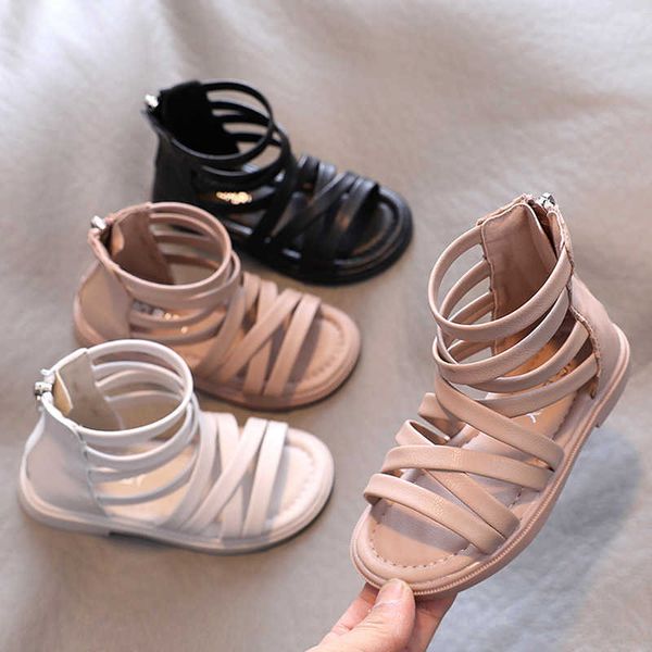 sandals 2022 summer shoes girls sandals rivets sandal boots crosstied kids shoes gladiator sandals back zip roma princess shoes child z0225, Black;red
sandals 2022 summer shoes girls sandals rivets sandal boots crosstied kids shoes gladiator sandals back zip roma princess shoes child z0225, Black;red