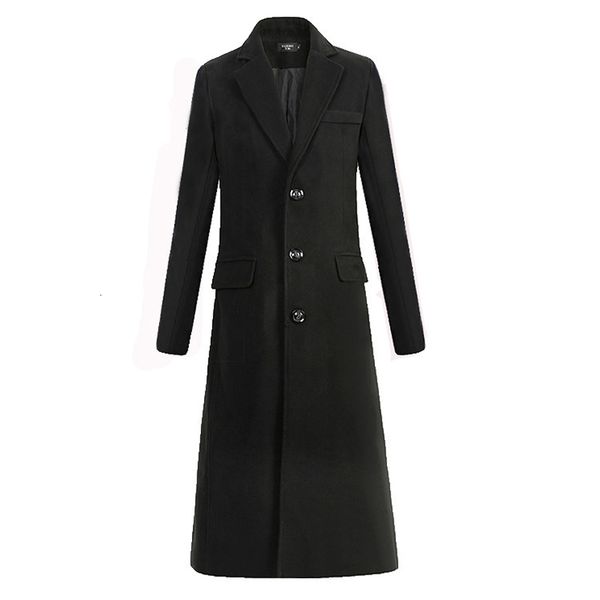 men's wool blends autumn and winter fine en cloth fashion leisure business a long black trench coat male casual men 230225
men's wool blends autumn and winter fine en cloth fashion leisure business a long black trench coat male casual men 230225