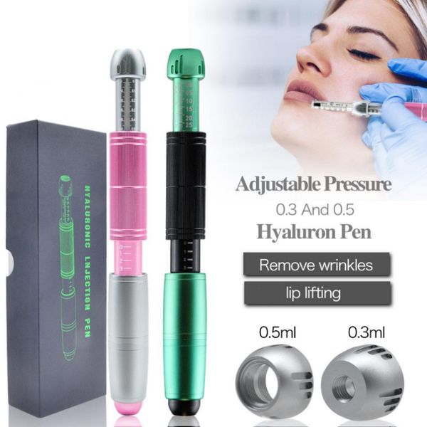 3 level adjust pressure gun hyaluron pen with two heads for anti wrinkle lip pumps neele meso ampoule noozle158, Black;white
3 level adjust pressure gun hyaluron pen with two heads for anti wrinkle lip pumps neele meso ampoule noozle158, Black;white