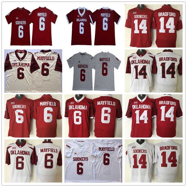 ncaa ohio state buckeyes college football jersey 6 baker mayfield 14 sam bradford stitched, Black
ncaa ohio state buckeyes college football jersey 6 baker mayfield 14 sam bradford stitched, Black