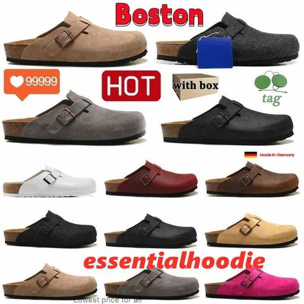 2022 boston clogs slippers leather wrapped head pull cork scraps flat sole designer slides lazy shoes lovers scuffs fashion luxury mens, Black
2022 boston clogs slippers leather wrapped head pull cork scraps flat sole designer slides lazy shoes lovers scuffs fashion luxury mens, Black