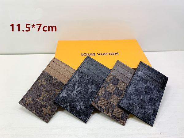 luxurys designers card holder wallet short purse quality quilted genuine leather womens men purses key ring credit coin bag louis vuitton ys, Brown;gray
luxurys designers card holder wallet short purse quality quilted genuine leather womens men purses key ring credit coin bag louis vuitton ys, Brown;gray