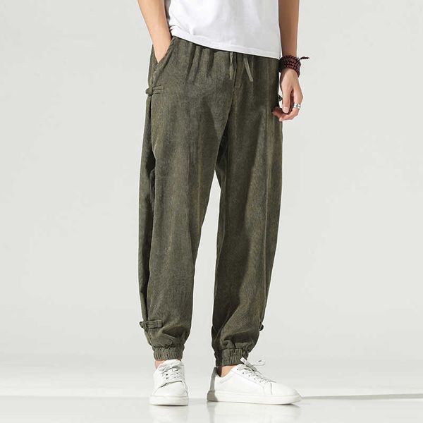 men's pants men's pants chinese style autumn winter pants corduroy coil buckle harlan pants leggings loose trousers lace up pants, Black
men's pants men's pants chinese style autumn winter pants corduroy coil buckle harlan pants leggings loose trousers lace up pants, Black