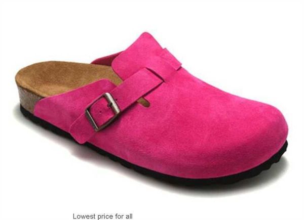 boston new sandals female male summer anti-skid slippers oiled leather bag head pull cork suede designer slides autumn winter loafers shoes, Black
boston new sandals female male summer anti-skid slippers oiled leather bag head pull cork suede designer slides autumn winter loafers shoes, Black