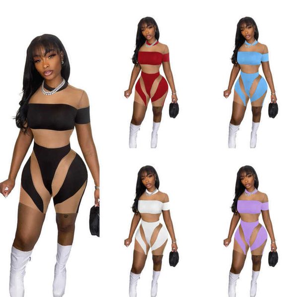 new arrivals designer women jumpsuits printed mesh rompers short-sleeved shorts onesies, Black;white
new arrivals designer women jumpsuits printed mesh rompers short-sleeved shorts onesies, Black;white