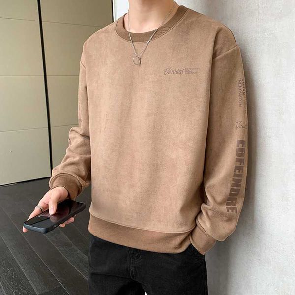 derong sweater men's 2023 spring new trend long-sleeved t-shirt casual bottom coat y12s, Black
derong sweater men's 2023 spring new trend long-sleeved t-shirt casual bottom coat y12s, Black