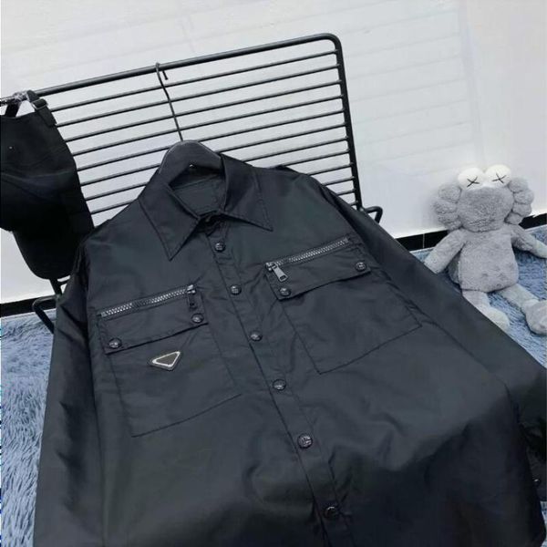 online celebrity jacket 21ss women and men jacket blouses classic fashion luxury jackets oversized customized nylon fabric multi-pocket tria, Black;brown
online celebrity jacket 21ss women and men jacket blouses classic fashion luxury jackets oversized customized nylon fabric multi-pocket tria, Black;brown