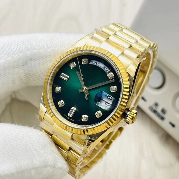 with original box 41mm mens womens watches 2813 automatic movement full stainless steel watch waterproof luminous mechanical wristwatches gi, Slivery;brown
with original box 41mm mens womens watches 2813 automatic movement full stainless steel watch waterproof luminous mechanical wristwatches gi, Slivery;brown