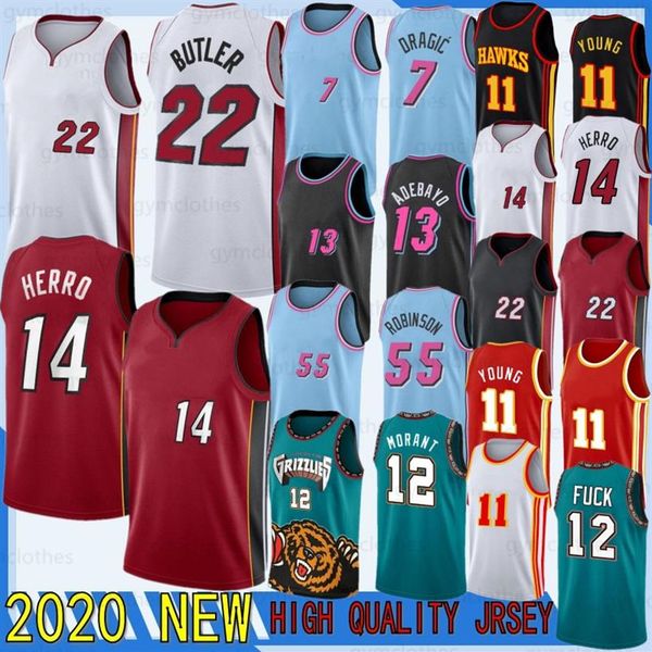 trae ja 12 morant 11young 2020 new jerseys jimmy tyler butler 22 herro 7 dragic basketball jerseys 13 adebayo 55 robinson295i, Black;red
trae ja 12 morant 11young 2020 new jerseys jimmy tyler butler 22 herro 7 dragic basketball jerseys 13 adebayo 55 robinson295i, Black;red