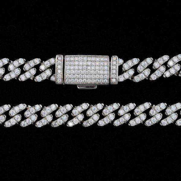 ale jewelry wholesale hip hop iced out moissanite width 6mm cuban chain necklace, Silver
ale jewelry wholesale hip hop iced out moissanite width 6mm cuban chain necklace, Silver