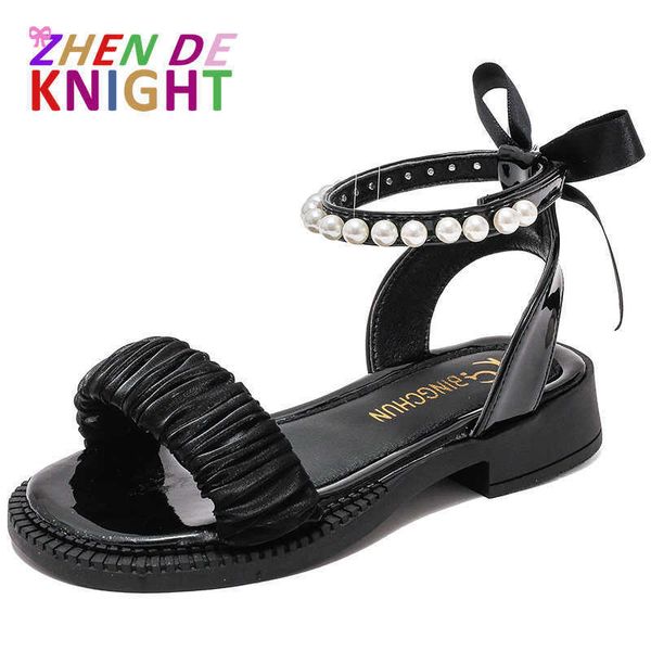 sandals girls sandals 2022 summer new fashion sports soft sole students casual children roman shoes bow girls princess shoes z0225, Black;red
sandals girls sandals 2022 summer new fashion sports soft sole students casual children roman shoes bow girls princess shoes z0225, Black;red