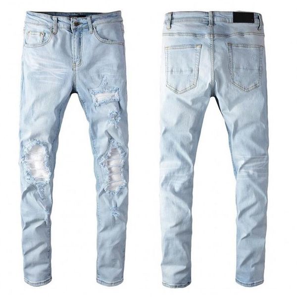 2021ss mens jeans designer motorcycle biker jeans rock skinny slim-leg ripped hole knee zipper famous brand denim pan251l, Blue
2021ss mens jeans designer motorcycle biker jeans rock skinny slim-leg ripped hole knee zipper famous brand denim pan251l, Blue