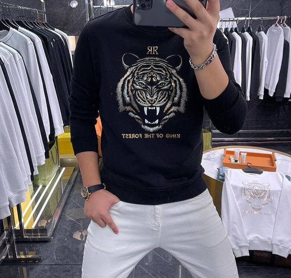 n5209 spring tiger man sweatshirt mens hoodie jumper designer hoodies streetwear pullover men's clothing, Black
n5209 spring tiger man sweatshirt mens hoodie jumper designer hoodies streetwear pullover men's clothing, Black