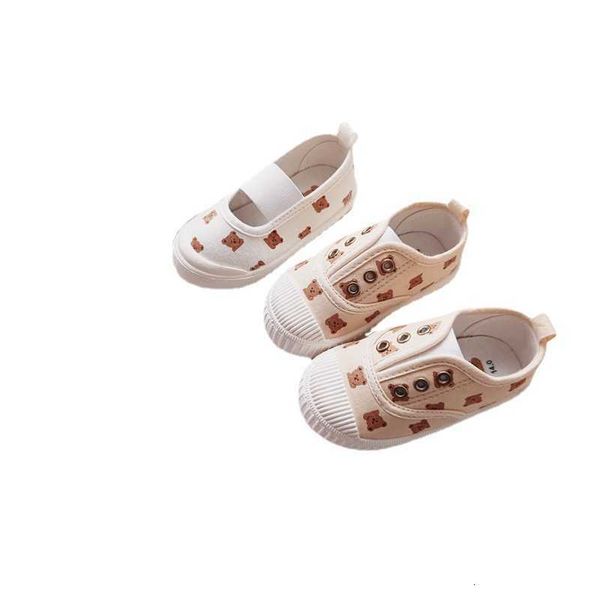 han dan spring and autumn new bear chil1en's canvas shoes kick-resistant soft sole cloth shoes men's and women's chil1en', Black
han dan spring and autumn new bear chil1en's canvas shoes kick-resistant soft sole cloth shoes men's and women's chil1en', Black