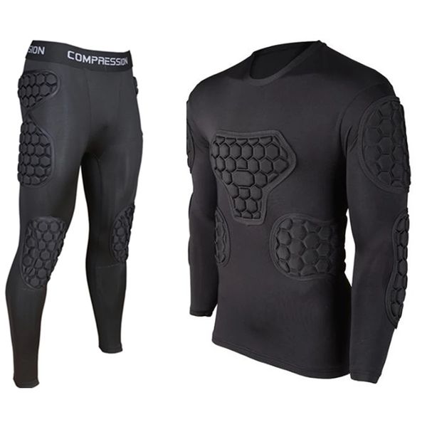 outdoor tshirts goalkeeper uniforms football soccer men's jerseys training pants shorts goalie longsleeved clothing elbow padded protec, Gray;blue
outdoor tshirts goalkeeper uniforms football soccer men's jerseys training pants shorts goalie longsleeved clothing elbow padded protec, Gray;blue