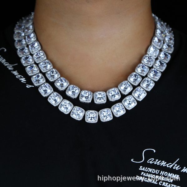 trendy lab diamond necklace 14k white gold engagement wedding chocker necklace for women men hiphop jewelry gift, Black
trendy lab diamond necklace 14k white gold engagement wedding chocker necklace for women men hiphop jewelry gift, Black