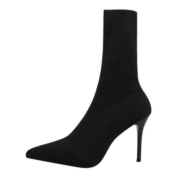sock boots for women solid high heel boots slip-on pointed toes pumps beige black soft upper bootie for ladies all match footwear 258u
sock boots for women solid high heel boots slip-on pointed toes pumps beige black soft upper bootie for ladies all match footwear 258u