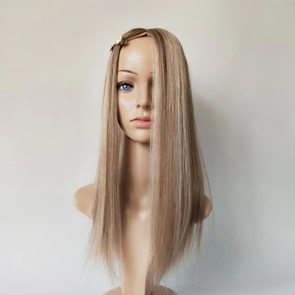 stock t8-22hls8# jewish kosher wigs platinum blonde 30% hightlights ombre mongolian virgin hair 4*4 multidirectional 140% density sheitels, Black;brown
stock t8-22hls8# jewish kosher wigs platinum blonde 30% hightlights ombre mongolian virgin hair 4*4 multidirectional 140% density sheitels, Black;brown