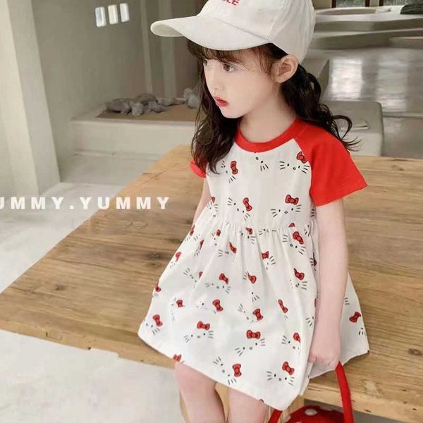 girl's dresses summer clothes t shirt dress toddler baby girls printed cat princess summer children's summer dress dresses for wom, Red;yellow
girl's dresses summer clothes t shirt dress toddler baby girls printed cat princess summer children's summer dress dresses for wom, Red;yellow