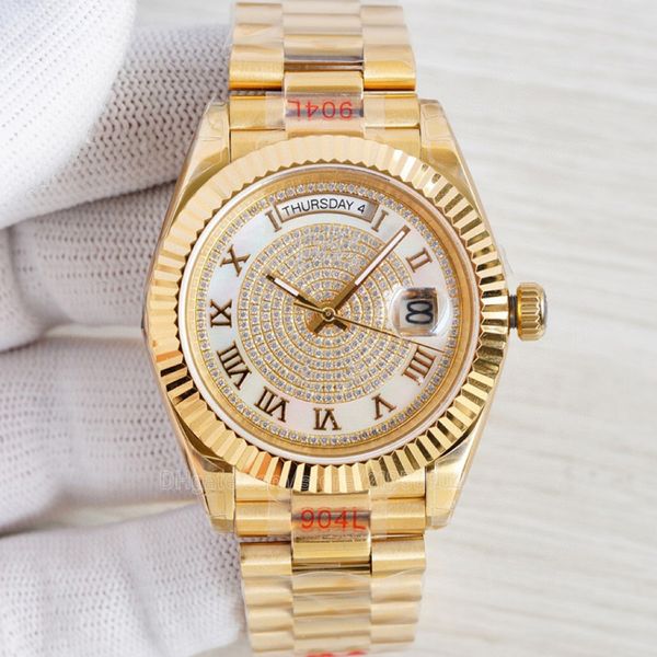 montre de luxe watch full yellow gold mens automatic mechanical watches 41mm stainless steel strap sliding clasp gold watch super luminous w, Slivery;brown
montre de luxe watch full yellow gold mens automatic mechanical watches 41mm stainless steel strap sliding clasp gold watch super luminous w, Slivery;brown