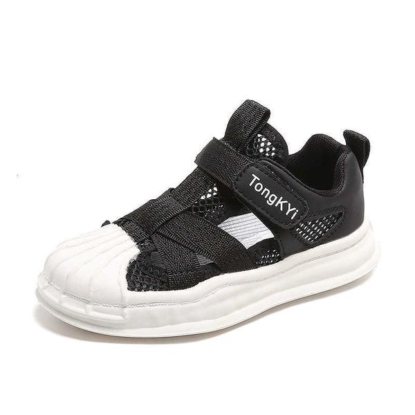 chil1en's disso1ed semi-sandals 1 summer 1 boys' mesh breathable sports shoes girls' shell shoes, Black
chil1en's disso1ed semi-sandals 1 summer 1 boys' mesh breathable sports shoes girls' shell shoes, Black