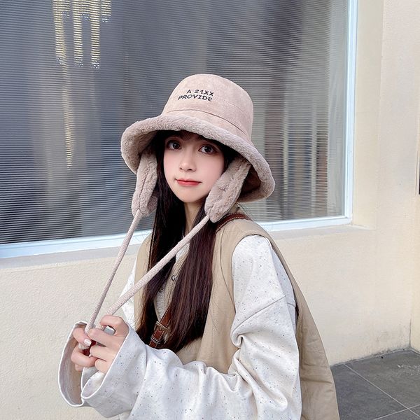 wide brim hats bucket hats winter women thick bucket hats with earmuffs lamb wool warm ear protector fisherman autumn plush velvet panama ca, Blue;gray
wide brim hats bucket hats winter women thick bucket hats with earmuffs lamb wool warm ear protector fisherman autumn plush velvet panama ca, Blue;gray