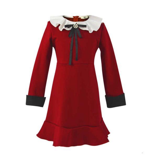 girls' long sleeve 1ess autumn winter 1 korean chil1en's skirt spring pure color flounced middle and large chil1en's skirt, Blue
girls' long sleeve 1ess autumn winter 1 korean chil1en's skirt spring pure color flounced middle and large chil1en's skirt, Blue