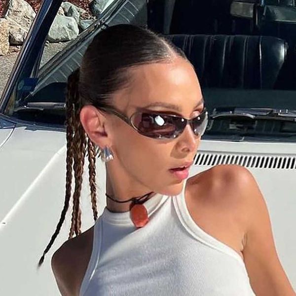 new y2k spicy girl sunglasses metal cool girl millennium sunglasses punk hip-hop sunglasses with box, Black
new y2k spicy girl sunglasses metal cool girl millennium sunglasses punk hip-hop sunglasses with box, Black