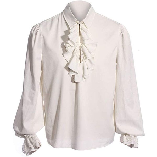 men's casual shirts mens pirate medieval shirts ruffle steampunk gothic shirt men halloween costume cosplay renaissance victorian shir, White;black
men's casual shirts mens pirate medieval shirts ruffle steampunk gothic shirt men halloween costume cosplay renaissance victorian shir, White;black
