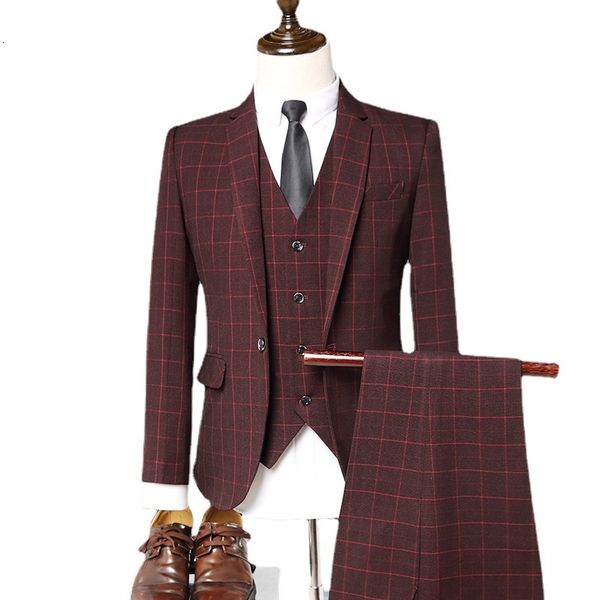 men's suits blazers boutique 5xl blazer vest trousers italian style fashion business elegant gentleman plaid slim casual formal suit 3-, White;black
men's suits blazers boutique 5xl blazer vest trousers italian style fashion business elegant gentleman plaid slim casual formal suit 3-, White;black