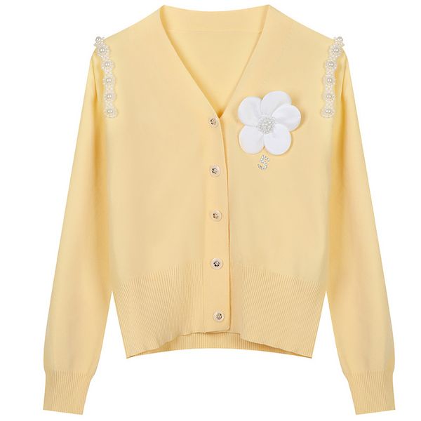 206 2023 spring summer women sweater long sleeve v neck cardigan pink white brand same style striped pullover womens mingme, White;black
206 2023 spring summer women sweater long sleeve v neck cardigan pink white brand same style striped pullover womens mingme, White;black
