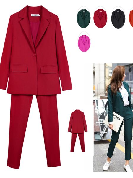 womens suits blazers work pantsuits ol 2 piece set for women business interview uniform slim blazer and pencil pants office lady suit female, White;black
womens suits blazers work pantsuits ol 2 piece set for women business interview uniform slim blazer and pencil pants office lady suit female, White;black