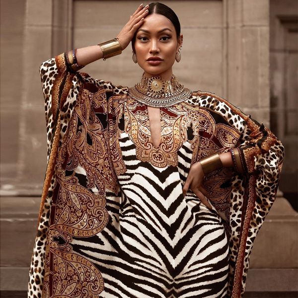 ethnic clothing african dresses for women plus size zebra printed dashiki elegant ladies gown muslim abaya kaftan bat sleeve vneck robes 230, Red
ethnic clothing african dresses for women plus size zebra printed dashiki elegant ladies gown muslim abaya kaftan bat sleeve vneck robes 230, Red