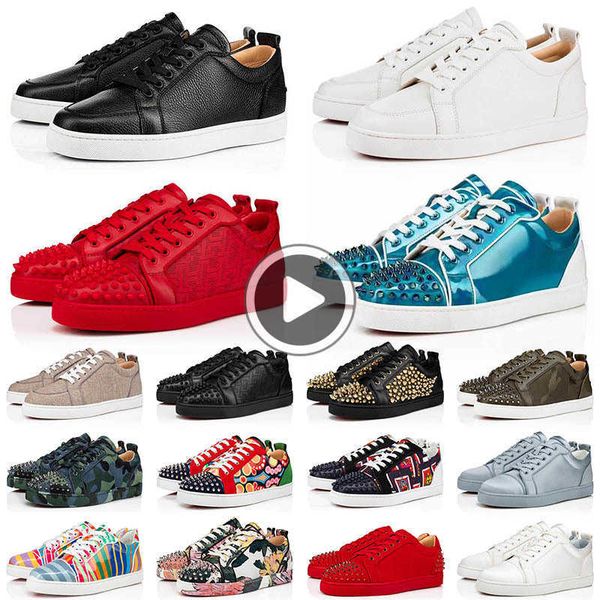 2023 red bottoms shoes designer platform loafers rivets low studed christians sneakers mens women vintage luxury spikes louboutins bottom, Black
2023 red bottoms shoes designer platform loafers rivets low studed christians sneakers mens women vintage luxury spikes louboutins bottom, Black