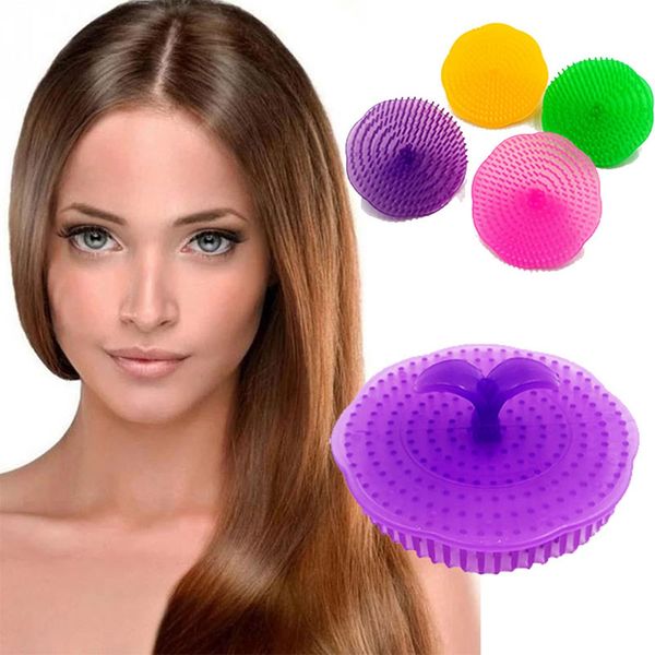 hair washing comb head massage shampoo brush hair clean scalp brush portable new soft silicone health care bathroom products 2246, Silver
hair washing comb head massage shampoo brush hair clean scalp brush portable new soft silicone health care bathroom products 2246, Silver
