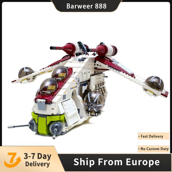famous movie block republic gunship model 1175pcs building blocks bricks toys kids birthday gift set comptible with 75021
famous movie block republic gunship model 1175pcs building blocks bricks toys kids birthday gift set comptible with 75021