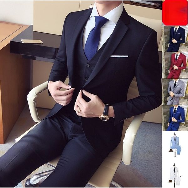 men's suits blazers mens suits clothing suit men fashion for wedding four seasons casual outwear two-pack of pants and jacket 230227, White;black
men's suits blazers mens suits clothing suit men fashion for wedding four seasons casual outwear two-pack of pants and jacket 230227, White;black