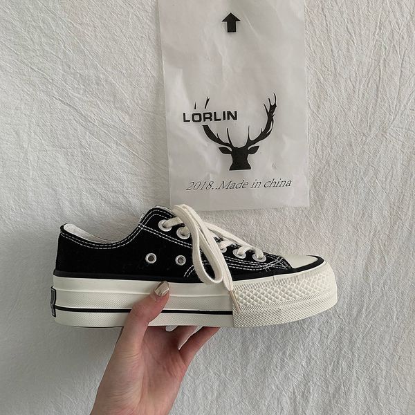 dress shoes women's platform shoes canvas shoes tennis vulcanized shoes woman's sneakers comfortable espadrilles flat shoes women, Black
dress shoes women's platform shoes canvas shoes tennis vulcanized shoes woman's sneakers comfortable espadrilles flat shoes women, Black