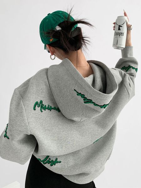 women's hoodies sweatshirts deeptown vintage gray oversize women harajuku hip hop embroidery loose long sleeve casual grunge korean 23, Black
women's hoodies sweatshirts deeptown vintage gray oversize women harajuku hip hop embroidery loose long sleeve casual grunge korean 23, Black