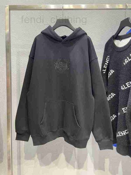 men's hoodies & sweatshirts designer lion laurel embroidery paris band loose black brushed high texture hoodie a6zo
men's hoodies & sweatshirts designer lion laurel embroidery paris band loose black brushed high texture hoodie a6zo