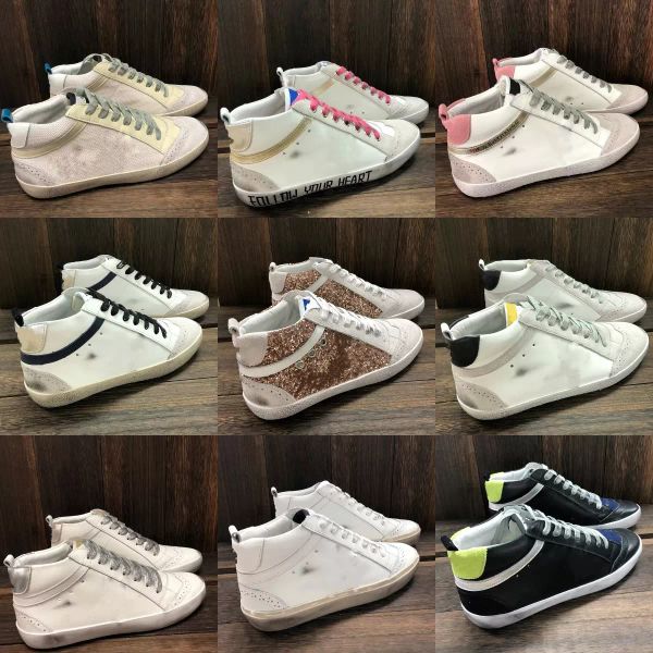 designer italy brand sneakers high-shoe golden women casual shoes trainers sequin classic white do-old dirty men shoe, Black
designer italy brand sneakers high-shoe golden women casual shoes trainers sequin classic white do-old dirty men shoe, Black
